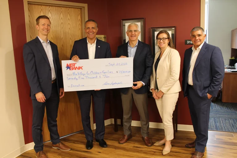NBT Bank stepped up to invest an amazing $75,000 to help youth The Village serves overcome challenges and heal through crucial services, including our Hartford Urgent Crisis Center.