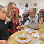 The Village’s Early Childhood Learning Center had a cookie decorating party