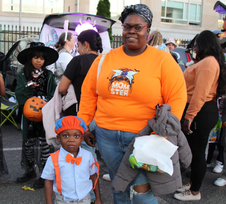 Hundreds of children received Halloween treats, hygiene items and brand-new winter coats at The Village’s Trunk or Treat event in Hartford.