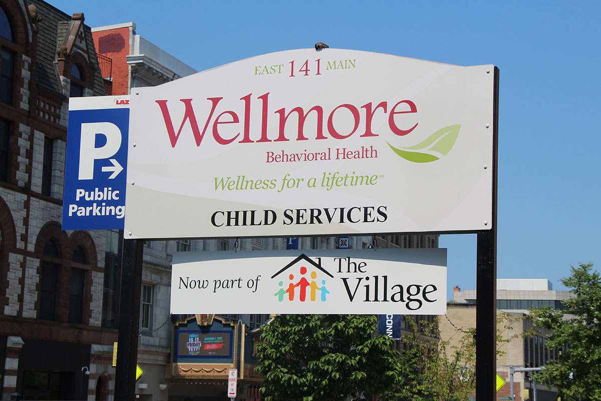 Wellmore-Village UCC Sign